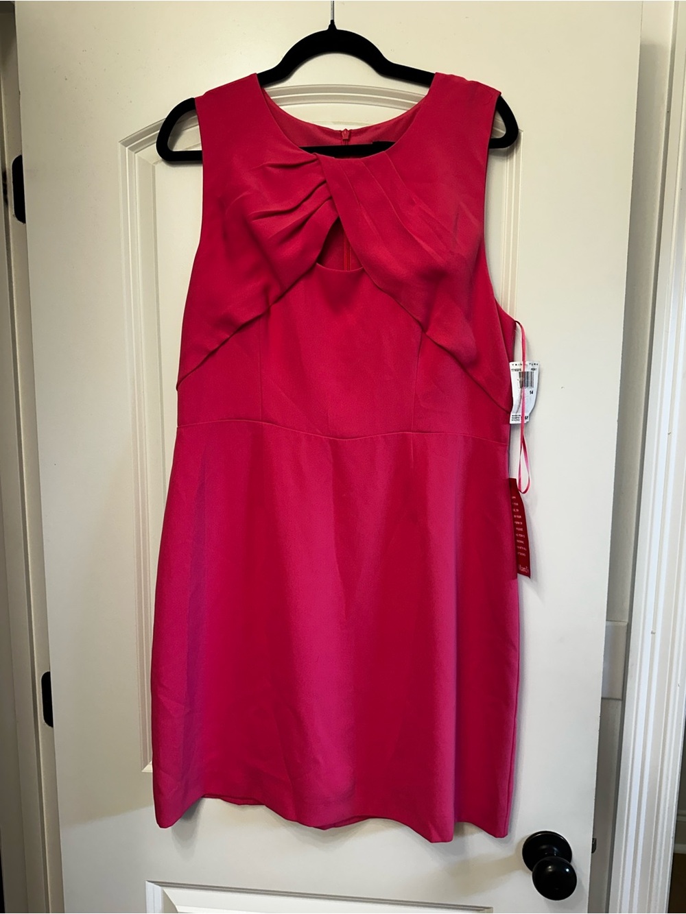 Bright Pink Sleeveless Dress
